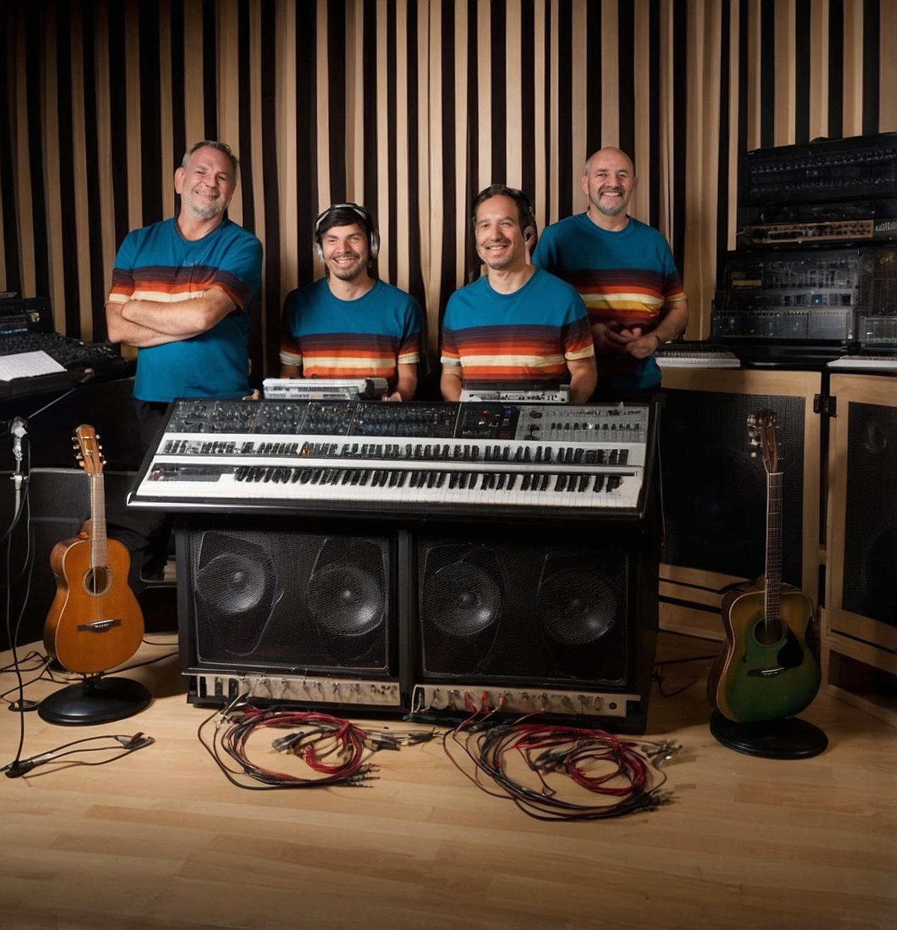 Concierto en vivo con efectos de sonido